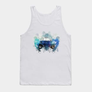 Isetta Microcar Splash Art Tank Top